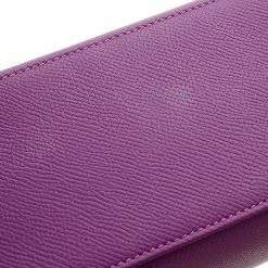 Hermes Purple Epsom Leather Palladium Hardware Kelly 25 Bag For Women -Deals Hermes Store luxury women hermes used handbags p489465 001