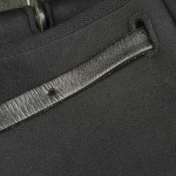 Hermes Black Canvas Fabric Herbag PM Backpack For Women -Deals Hermes Store luxury women hermes used handbags p489905 002