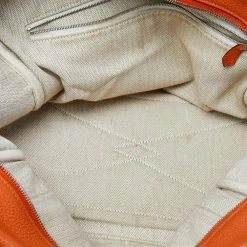 Hermes Apricot Togo Leather Victoria II Fourre Tout 35 Bag For Women -Deals Hermes Store luxury women hermes used handbags p491978 002