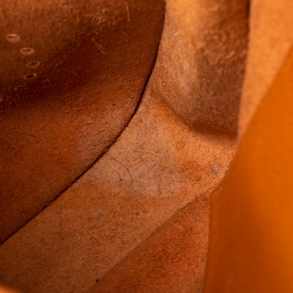 Hermes Orange Togo Leather Evelyne I PM Bag For Women 14 Hermes Orange Togo Leather Evelyne I PM Bag For Women - Image 12