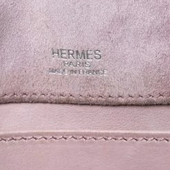 Hermes Glycine Veau Doblis Palladium Finish Kelly Longue Clutch 34 For Women -Deals Hermes Store luxury women hermes used handbags p495068 008