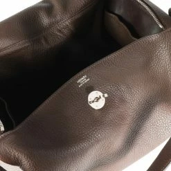 Hermes Brown Clemence Leather Lindy 34 Shoulder Bag For Women -Deals Hermes Store luxury women hermes used handbags p496039 007