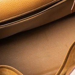 Hermes Naturale Ardenes Leather Gold Plated Kelly Sellier 35 Bag For Women -Deals Hermes Store luxury women hermes used handbags p496586 011