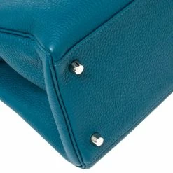 Hermes Cobalt Togo Leather Palladium Plated Kelly Retourne 35 Bag For Women -Deals Hermes Store luxury women hermes used handbags p497237 002