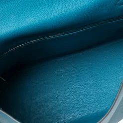 Hermes Cobalt Togo Leather Palladium Plated Kelly Retourne 35 Bag For Women -Deals Hermes Store luxury women hermes used handbags p497237 004