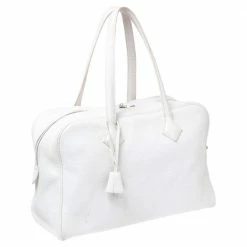 Hermes White Togo Leather Victoria II 35 Bag For Women -Deals Hermes Store luxury women hermes used handbags p497252 009