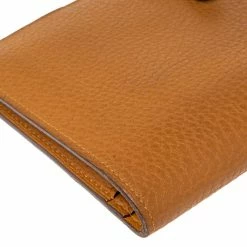 Hermes Gold Clemence Leather Dogon Wallet For Women -Deals Hermes Store luxury women hermes used handbags p497274 012