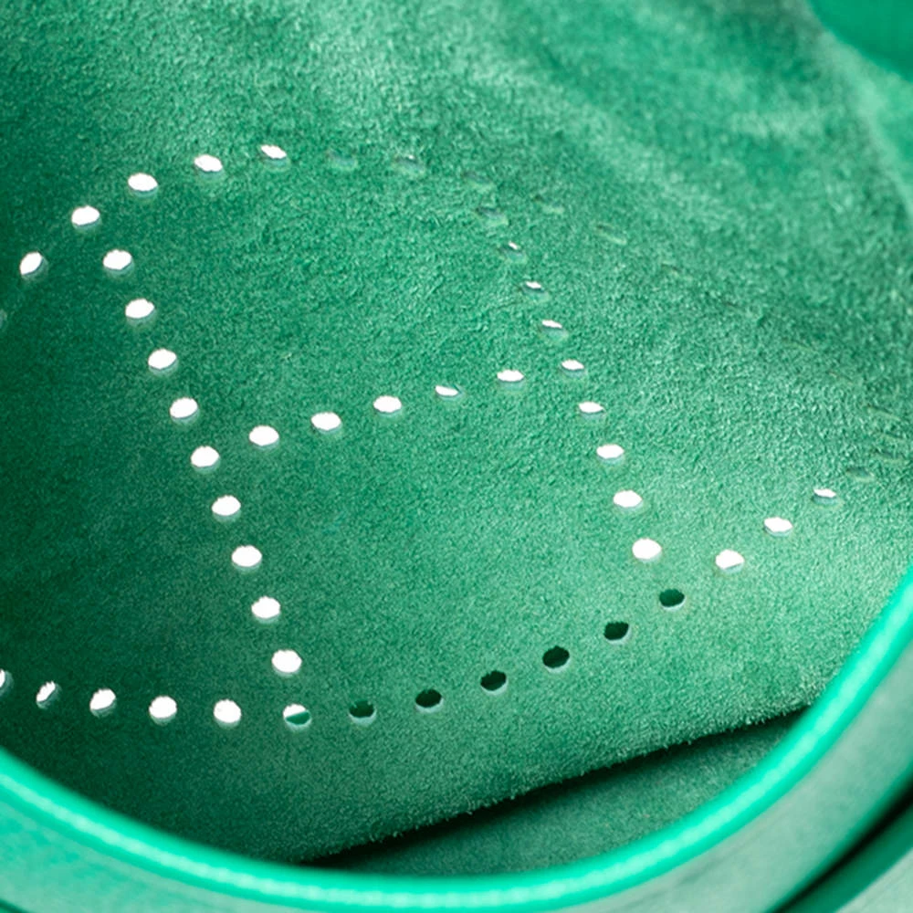 Hermes Bamboo Clemence Leather Evelyne III PM Bag For Women 11 Hermes Bamboo Clemence Leather Evelyne III PM Bag For Women - Image 9