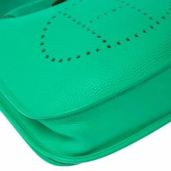 Hermes Bamboo Clemence Leather Evelyne III PM Bag For Women 26 Hermes Bamboo Clemence Leather Evelyne III PM Bag For Women -Deals Hermes Store luxury women hermes used handbags p497974 005