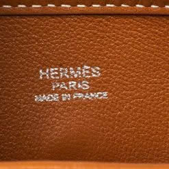 Hermes Beige/Gold Canvas And Swift Leather Evelyne I PM Bag For Women -Deals Hermes Store luxury women hermes used handbags p497982 015