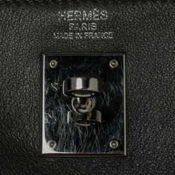 Hermes Ardoise Evercolor Leather Palladium Finished Kelly Retourne 35 Bag For Women -Deals Hermes Store luxury women hermes used handbags p497997 015