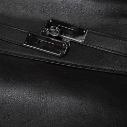 Hermes Ardoise Evercolor Leather Palladium Finished Kelly Retourne 35 Bag For Women -Deals Hermes Store luxury women hermes used handbags p497997 017