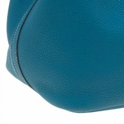Hermes Azure Clemence Leather Picotin MM Bag For Women -Deals Hermes Store luxury women hermes used handbags p49879 010