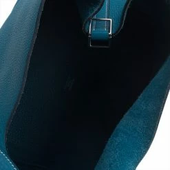 Hermes Azure Clemence Leather Picotin MM Bag For Women -Deals Hermes Store luxury women hermes used handbags p49879 015