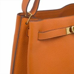 Hermes Orange Togo Leather Gold Hardware So Kelly 26 Cm Bag For Women -Deals Hermes Store luxury women hermes used handbags p49880 007