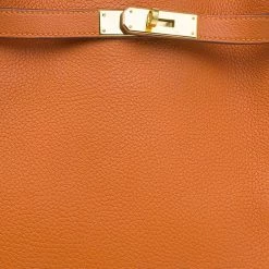 Hermes Orange Togo Leather Gold Hardware So Kelly 26 Cm Bag For Women -Deals Hermes Store luxury women hermes used handbags p49880 008
