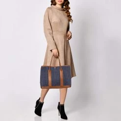 Hermes Blue/Brown Denim And Leather Garden Party 36 Bag For Women 14 Hermes Blue/Brown Denim And Leather Garden Party 36 Bag For Women -Deals Hermes Store luxury women hermes used handbags p499517 005