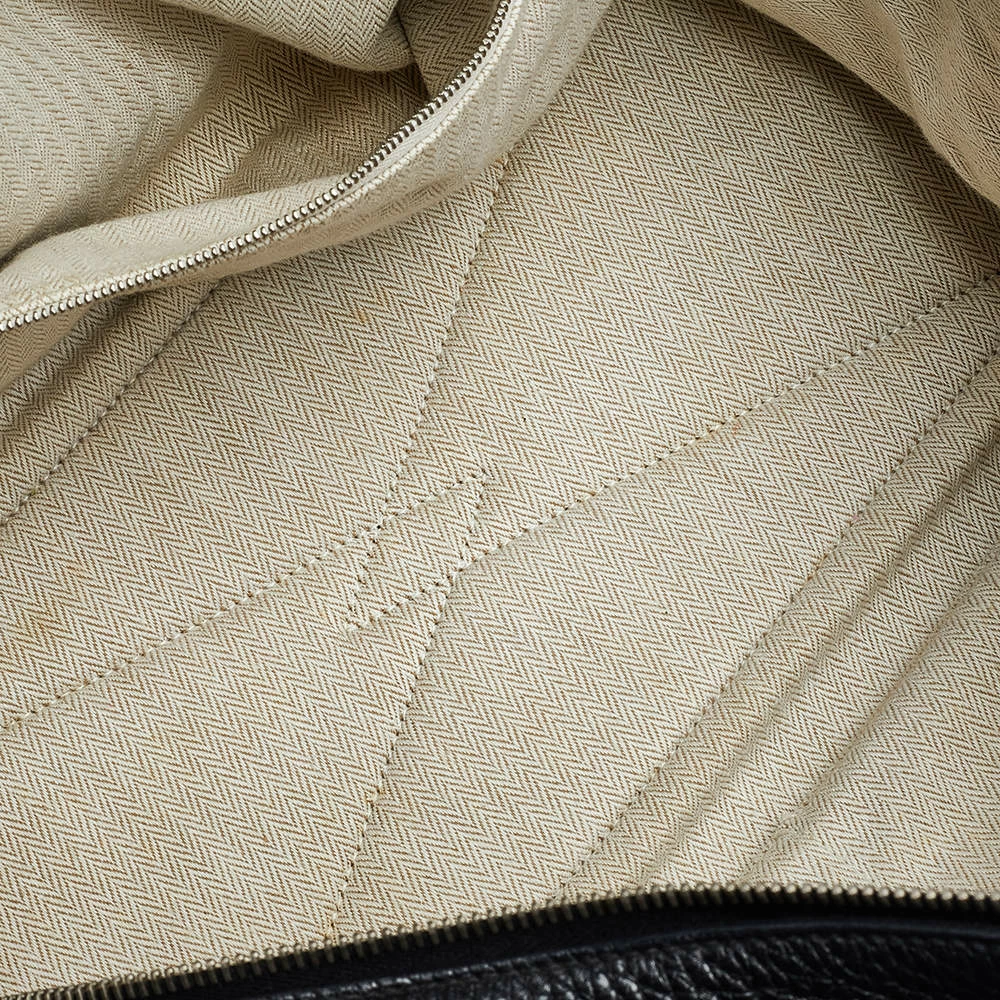 Hermes Black Clemence Leather Victoria II Fourre Tout 35 Bag For Women 9 Hermes Black Clemence Leather Victoria II Fourre Tout 35 Bag For Women - Image 7