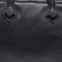 Hermes Black Clemence Leather Victoria II Fourre Tout 35 Bag For Women 18 Hermes Black Clemence Leather Victoria II Fourre Tout 35 Bag For Women -Deals Hermes Store luxury women hermes used handbags p500889 009