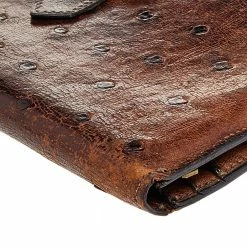 Hermes Noisette Ostrich Leather Bearn Gusset Wallet For Women -Deals Hermes Store luxury women hermes used handbags p501336 014
