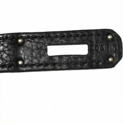 Hermes Noir Taurillon Clemence Leather Palladium Plated Birkin 35 Bag For Women -Deals Hermes Store luxury women hermes used handbags p505532 020