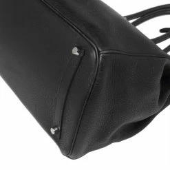 Hermes Noir Taurillon Clemence Leather Palladium Plated Birkin 35 Bag For Women -Deals Hermes Store luxury women hermes used handbags p505532 1633494472 022