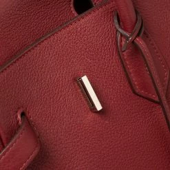 Hermes Brique Togo Leather Palladium Plated Birkin 35 Bag For Women -Deals Hermes Store luxury women hermes used handbags p506149 016