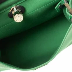 Hermes Bamboo/Bleu Indigo Canvas And Leather Herbag Zip 31 Bag For Women -Deals Hermes Store luxury women hermes used handbags p506213 003