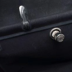 Hermes Black Toile Canvas Herbag MM Shoulder Bag For Women -Deals Hermes Store luxury women hermes used handbags p510083 016