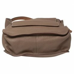 Hermes Etoupe Clemence Leather Palladium Hardware Marwari GM Bag For Women -Deals Hermes Store luxury women hermes used handbags p512483 006