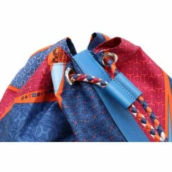 Hermes Blue Leather Silk Soi Cool Backpack For Women -Deals Hermes Store luxury women hermes used handbags p513239 008