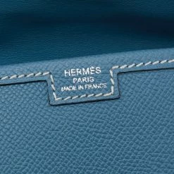 Hermes Hermés Bleu Jean Epsom Leather Elan Jige 29 Clutch For Women -Deals Hermes Store luxury women hermes used handbags p515336 007