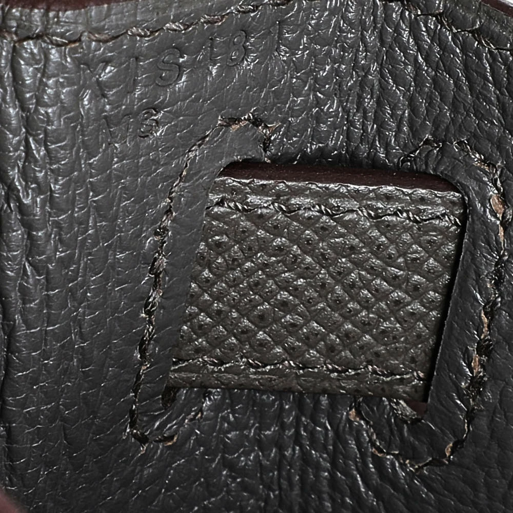 Hermes Etain Epsom Leather Gold Finish Kelly Sellier 28 Bag For Women 11 Hermes Etain Epsom Leather Gold Finish Kelly Sellier 28 Bag For Women - Image 9