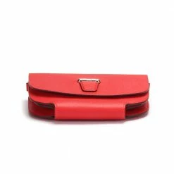 Hermes Red Leather Convoyeur Crossbody Bag For Women -Deals Hermes Store luxury women hermes used handbags p518973 001