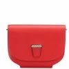 Hermes Red Leather Convoyeur Crossbody Bag For Women -Deals Hermes Store luxury women hermes used handbags p518973 005