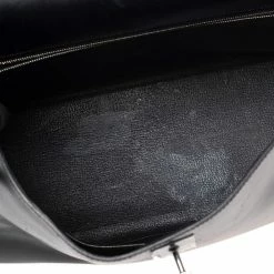 Hermes Black Box Leather Black Hardware So Black Kelly Retourne 35 Bag For Women -Deals Hermes Store luxury women hermes used handbags p521225 002