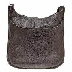 Hermes Brown Togo Leather Evelyne III GM Bag For Women -Deals Hermes Store luxury women hermes used handbags p521723 009