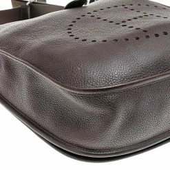 Hermes Brown Togo Leather Evelyne III GM Bag For Women -Deals Hermes Store luxury women hermes used handbags p521723 011