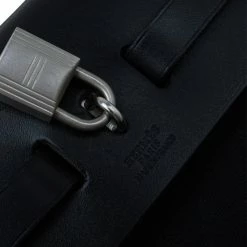 Hermes Beige/Black Canvas And Vache Calfskin Leather 2-in-1 Herbag PM Bag For Women 35 Hermes Beige/Black Canvas And Vache Calfskin Leather 2-in-1 Herbag PM Bag For Women -Deals Hermes Store luxury women hermes used handbags p52467 016