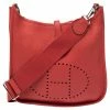 Hermes Rose Jaipur Clemence Leather Evelyne III PM Bag For Women -Deals Hermes Store luxury women hermes used handbags p525382 014
