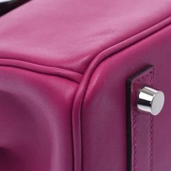 Hermes Purple Swift Leather Palladium Hardware Birkin 25 Bag For Women -Deals Hermes Store luxury women hermes used handbags p525545 001