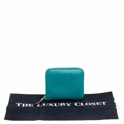 Hermes Menthe Epsom Leather Azap Compact Wallet For Women -Deals Hermes Store luxury women hermes used handbags p526940 010