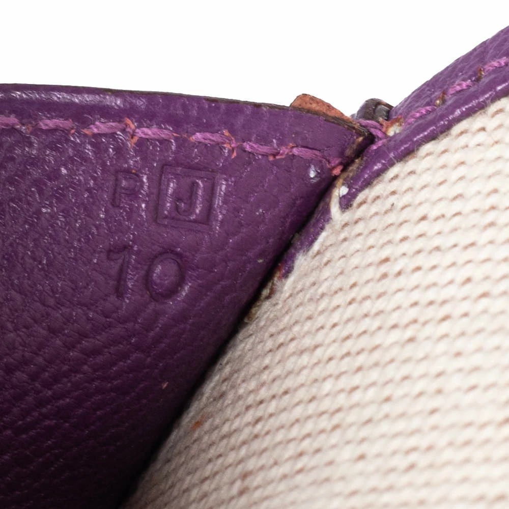 Hermes Anemone Chevre Mysore Leather Elan Jige 29 Clutch For Women 11 Hermes Anemone Chevre Mysore Leather Elan Jige 29 Clutch For Women - Image 9