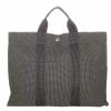 Hermes Grey Canvas Fabric Fourre Tout MM Tote Bag For Women 2 Hermes Grey Canvas Fabric Fourre Tout MM Tote Bag For Women -Deals Hermes Store luxury women hermes used handbags p529337 004