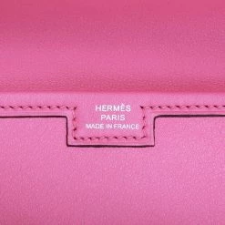 Hermes Pink Leather Elan Jige 29 Clutch Bag For Women -Deals Hermes Store luxury women hermes used handbags p532631 008