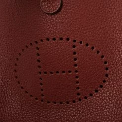 Hermes Brique Clemence Leather Evelyne 16 TPM Bag For Women -Deals Hermes Store luxury women hermes used handbags p536978 010