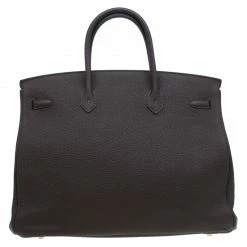 Hermes Choco Brown Togo Leather Gold Hardware Birkin 40 Bag For Women -Deals Hermes Store luxury women hermes used handbags p53812 0004
