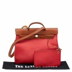 Hermes Bougainvillea/Fauve Canvas And Leather Herbag Zip 39 Bag For Women 23 Hermes Bougainvillea/Fauve Canvas And Leather Herbag Zip 39 Bag For Women -Deals Hermes Store luxury women hermes used handbags p542351 1638263177 013