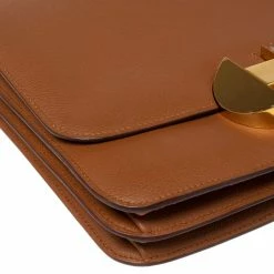 Hermes Gold Evercolor Leather Gold Plated 2002 - 20 Bag For Women -Deals Hermes Store luxury women hermes used handbags p542810 009