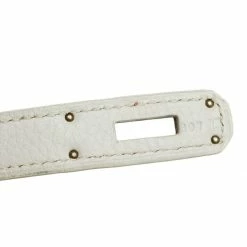 Hermes Blanc Togo Leather Palladium Plated Birkin 35 Bag For Women -Deals Hermes Store luxury women hermes used handbags p543620 005